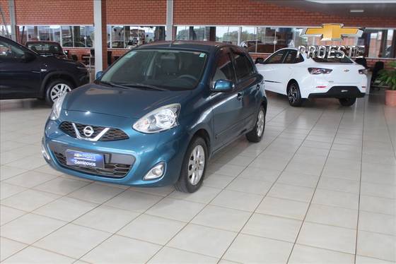 NISSAN MARCH 1.6 SV 16V FLEX 4P MANUAL NISSAN MARCH 1.6 SV 16V FLEX 4P MANUAL